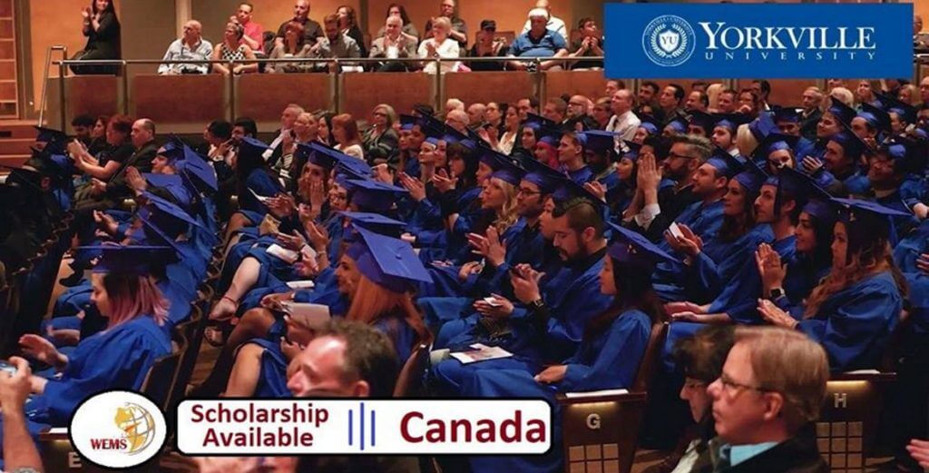 Scholarship Opportunity ($10,000) In Yorkville University, Canada - WEMS