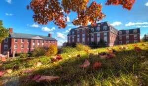 Universities - WEMS University of New Brunswick campus in autumn